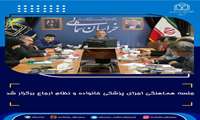 جلسه هماهنگی اجرای برنامه پزشکی خانواده و نظام ارجاع برگزار شد